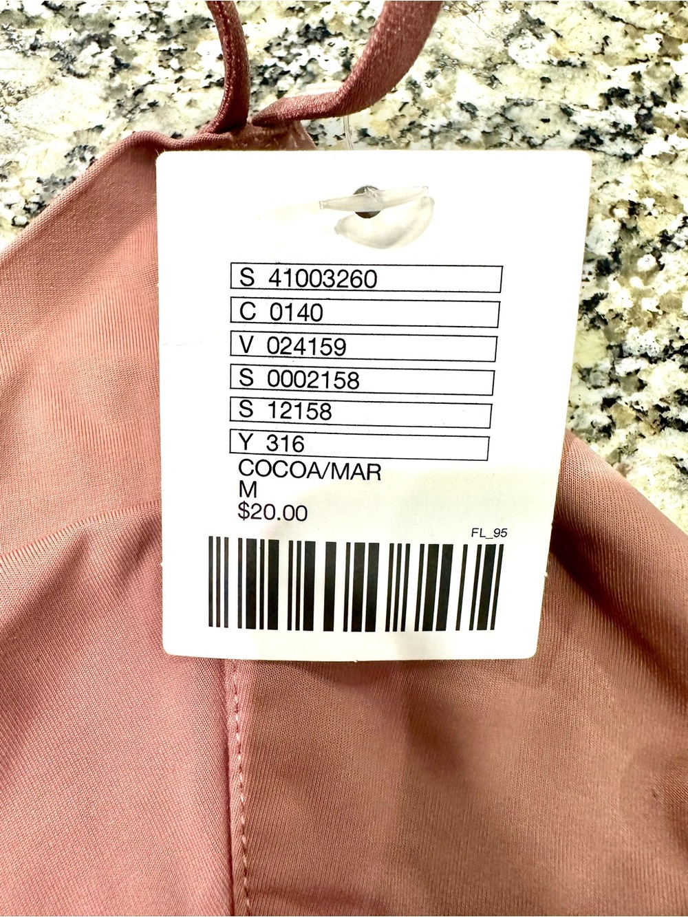 Urban Outfitters Rose Dust Double-Strap Bralette Medium - Picture 7 of 8